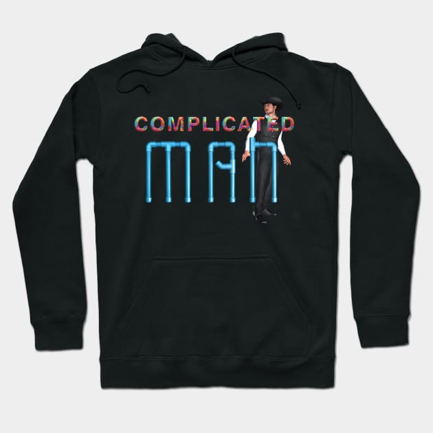 Complicated Man Hoodie by teepossible